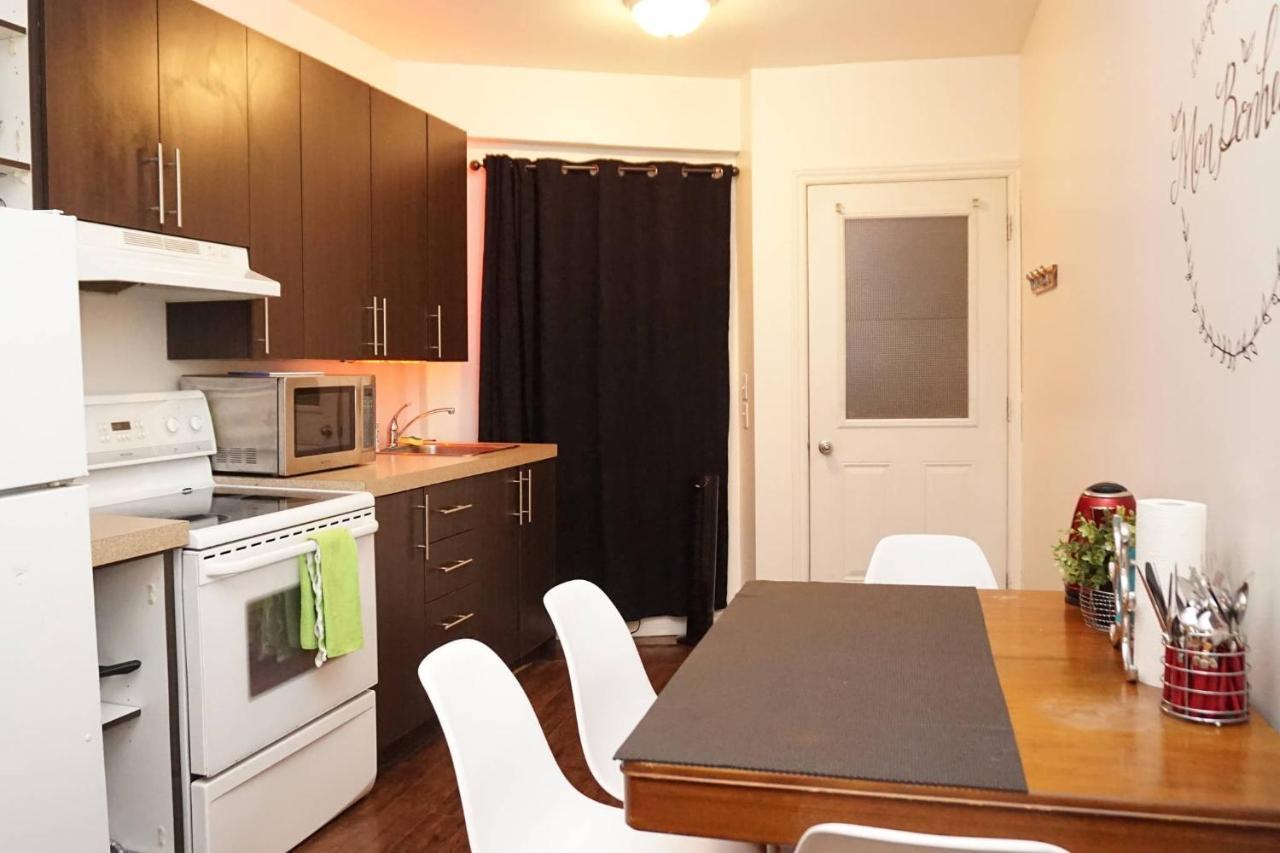 Stylish Apartment, One Bedroom, Parking, Near Everything Québec Rom bilde